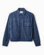 Forét Hazy Corduroy Erkek Ceket Medium Blue