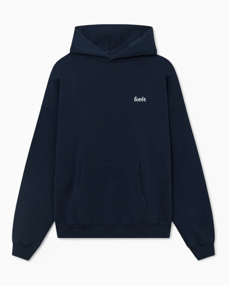 Forét Noon Hoodie Navy