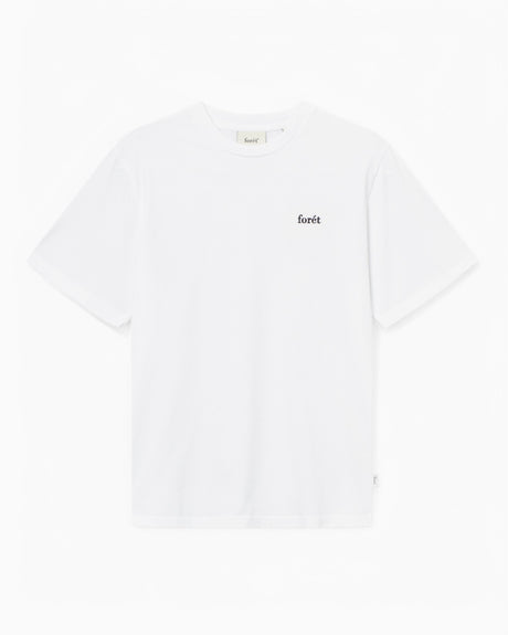 Forét Oak T-Shirt White/Black