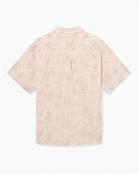 Forét Peer Flower Jacquard SS Erkek Gömlek