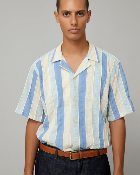 Forét Peer Jacquard SS Erkek Gömlek