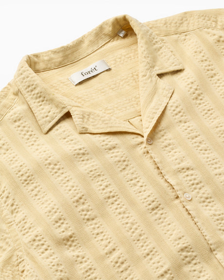 Forét Peer Jacquard Stripe Erkek Gömlek