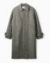 Foret Pine Wool Erkek Palto Grey Herringbone