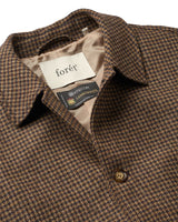 Forét Pine Wool Uzun Erkek Palto Check