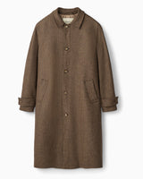 Forét Pine Wool Uzun Erkek Palto Check