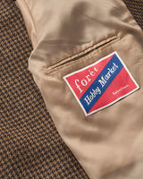 Forét Pine Wool Uzun Erkek Palto Check