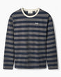 Forét Ray Longsleeve Erkek T-Shirt Navy/Dark Grey