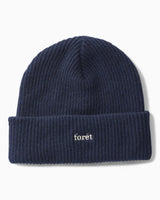 Forét Relax Rib Beanie Navy