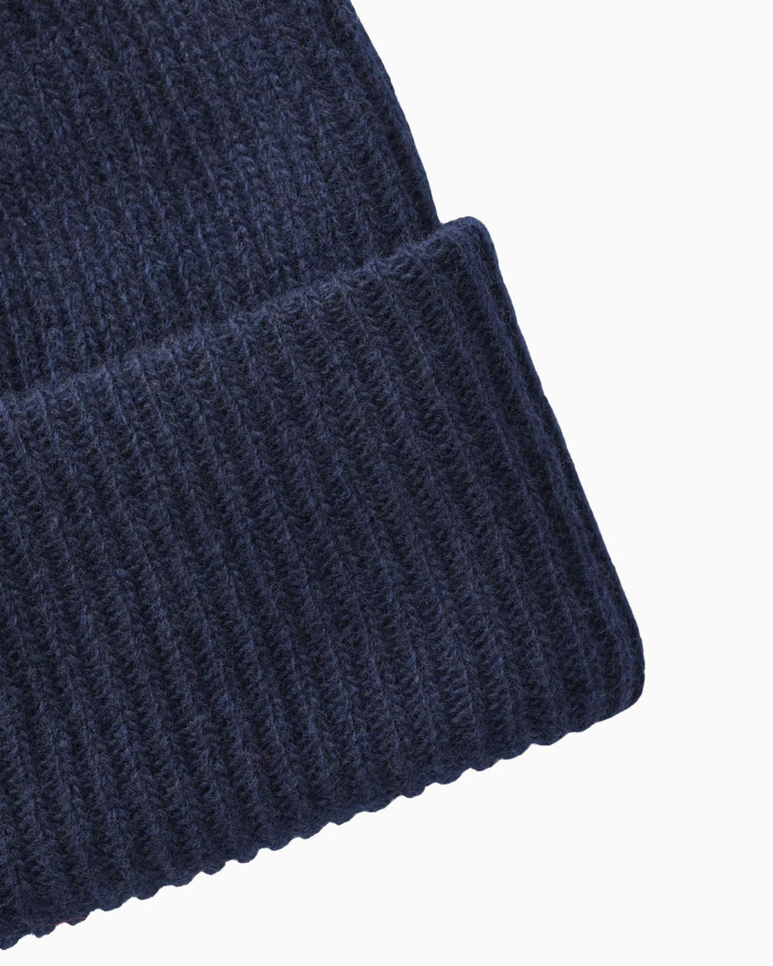 Forét Relax Rib Beanie Navy