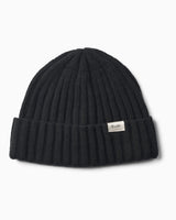 Forét Relax Rib Lambswool Beanie Black
