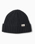 Forét Relax Rib Lambswool Beanie Black