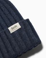 Forét Relax Rib Lambswool Beanie