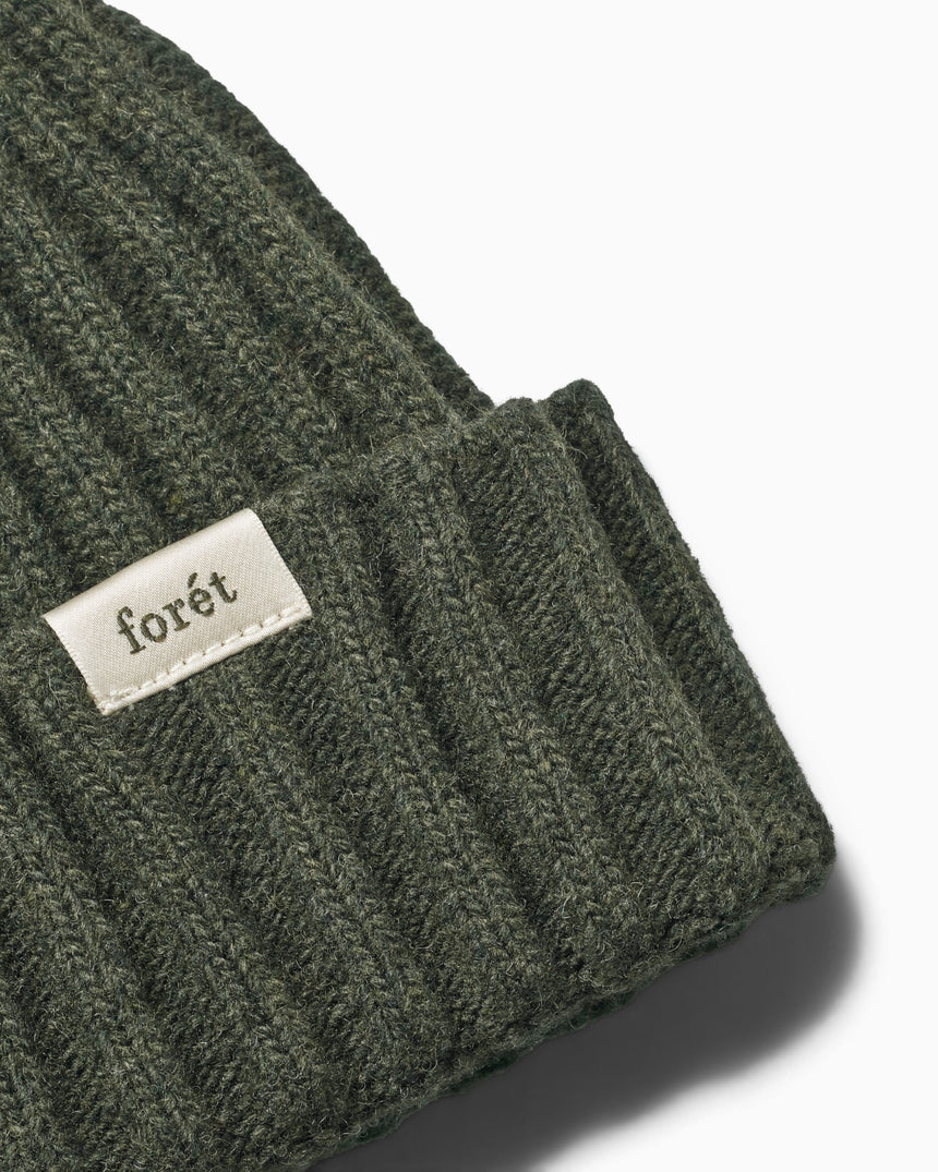 Forét Relax Rib Lambswool Beanie