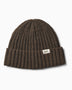 Forét Relax Rib Lambswool Beanie Wood