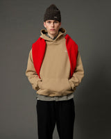 Forét Relax Rib Puzzle Beanie Brown