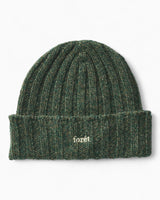 Forét Relax Rib Puzzle Beanie Green