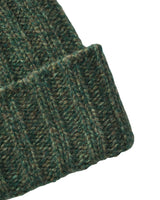 Forét Relax Rib Puzzle Beanie Green