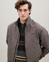 Dawn Stripe Knit Polo Erkek Triko