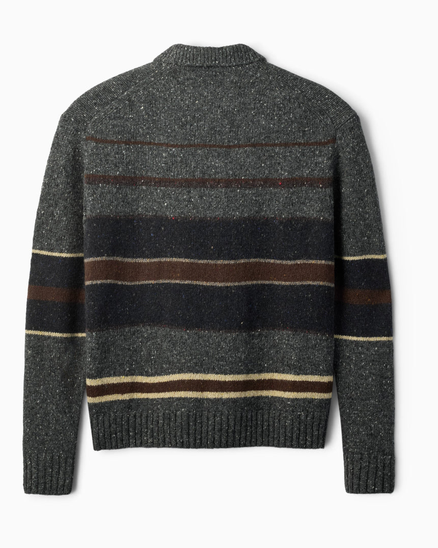 Dawn Stripe Knit Polo Erkek Triko