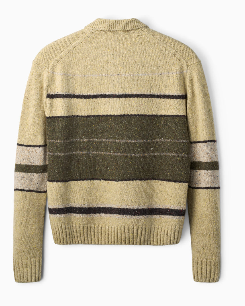 Dawn Stripe Knit Polo Erkek Triko