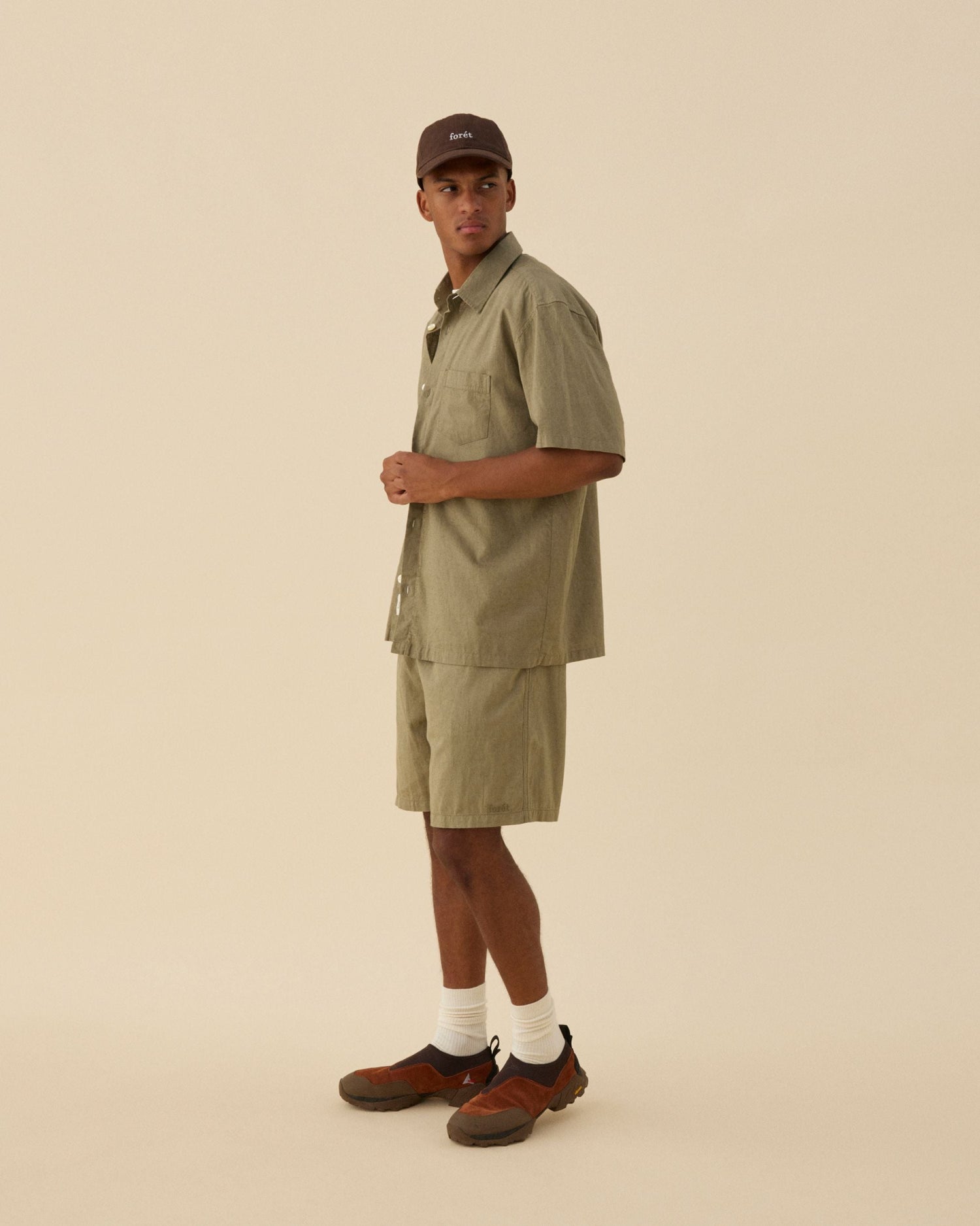 Forét Serene Linen Erkek Şort