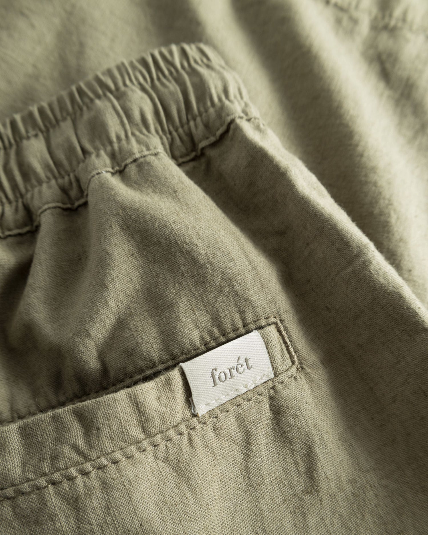 Forét Serene Linen Erkek Şort