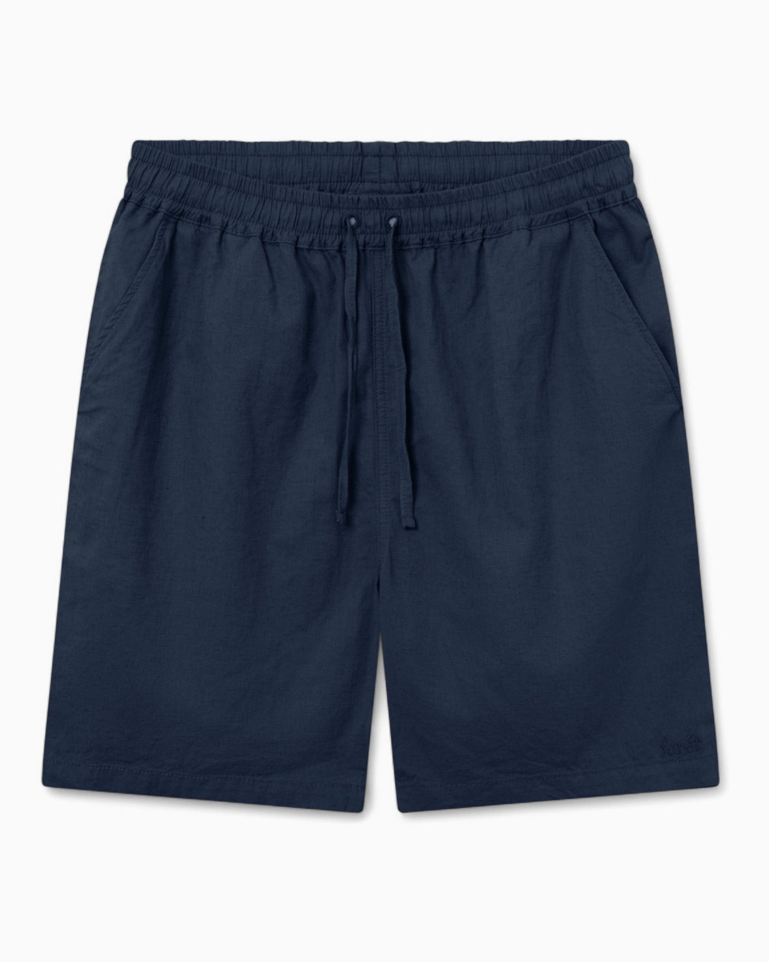 Forét Serene Linen Erkek Şort Navy
