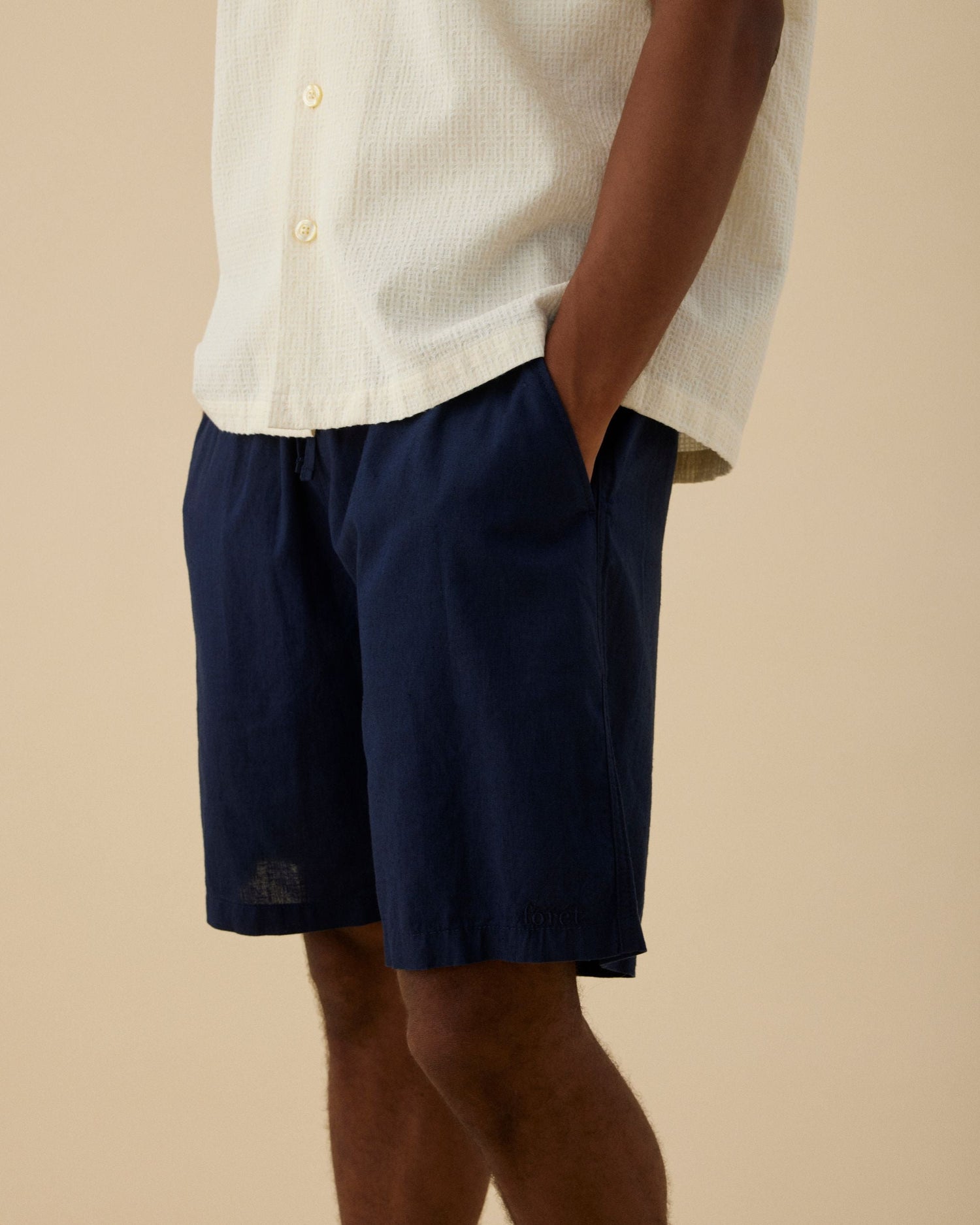 Forét Serene Linen Erkek Şort