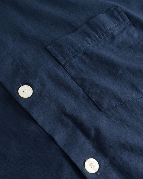 Forét Serene Linen Kısa Kollu Erkek Gömlek