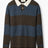 Forét Sow Rib Polo Erkek Triko Blue/Brown