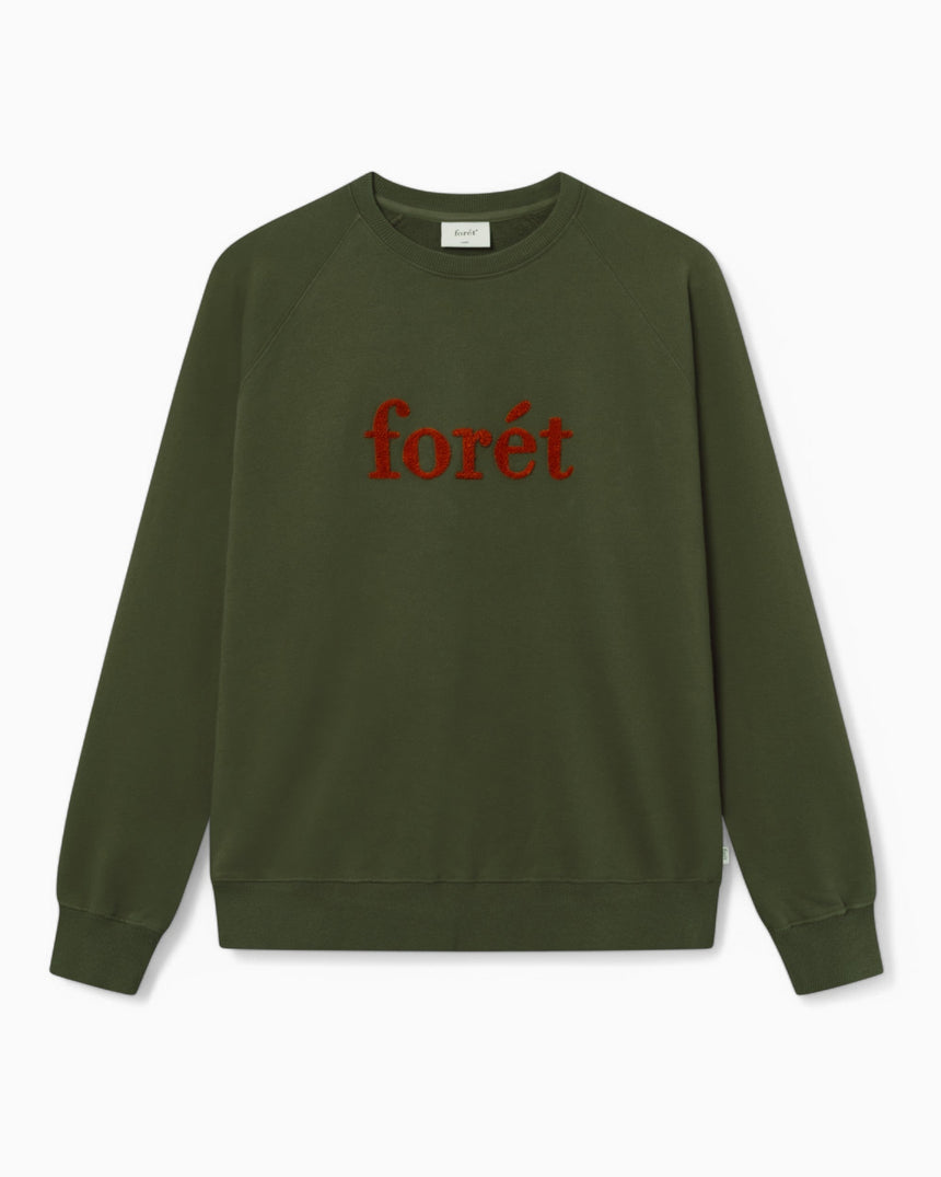 Forét Spruce Sweatshirt Dark Moss