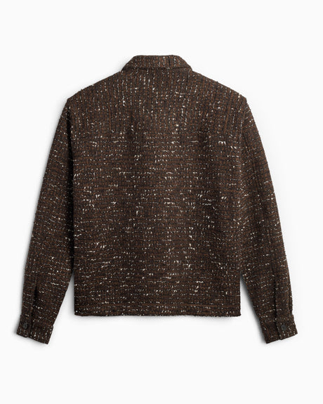 Forét Sun Bouclé Erkek Gömlek Ceket Brown