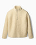 Forét Wave Half Zip Erkek Sweatshirt Cloud