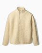 Forét Wave Half Zip Erkek Sweatshirt Cloud