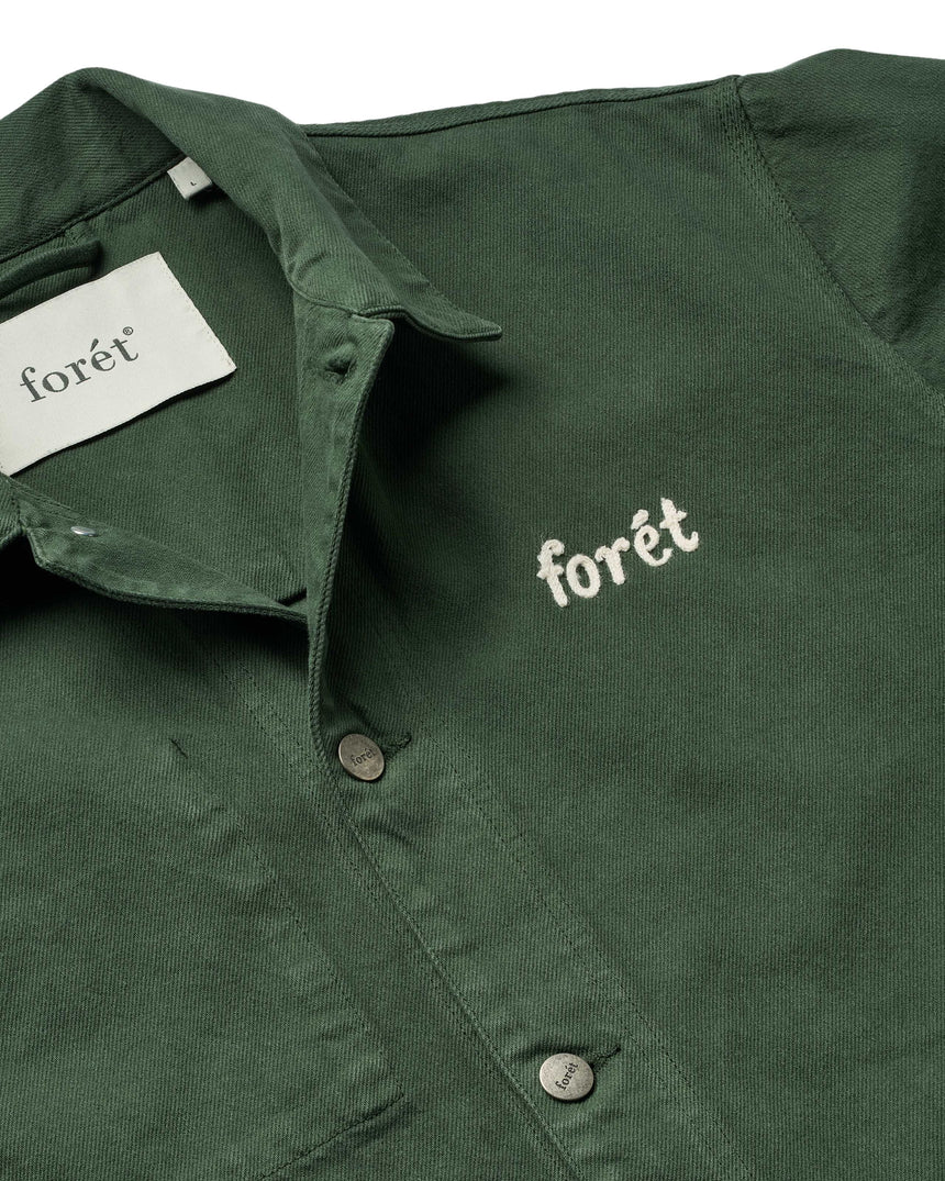 Forét Wood Twill Erkek Gömlek Ceket