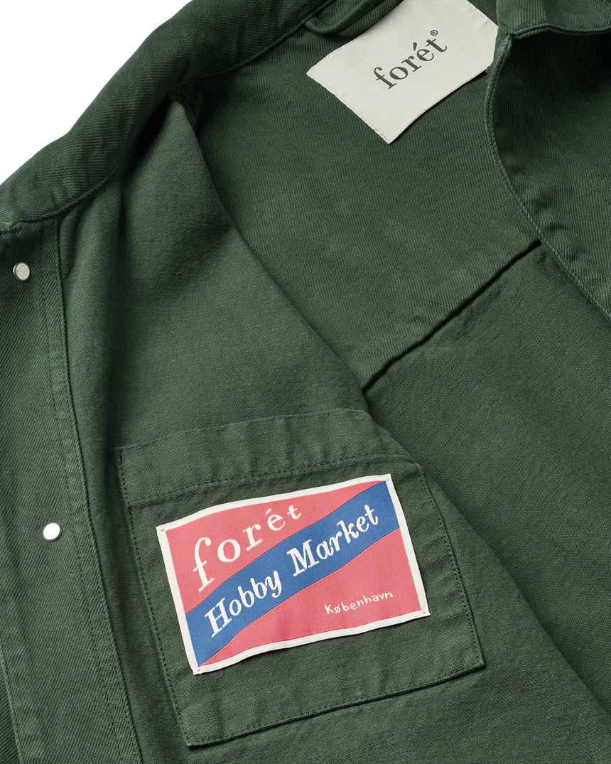 Forét Wood Twill Erkek Gömlek Ceket