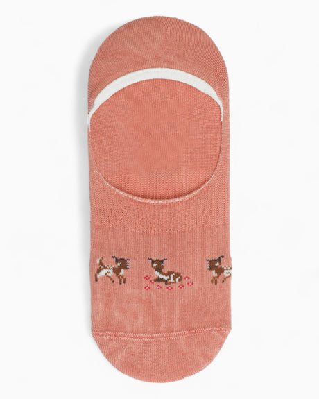 Fundaze Bambi Kadın Babet Çorabı Pembe