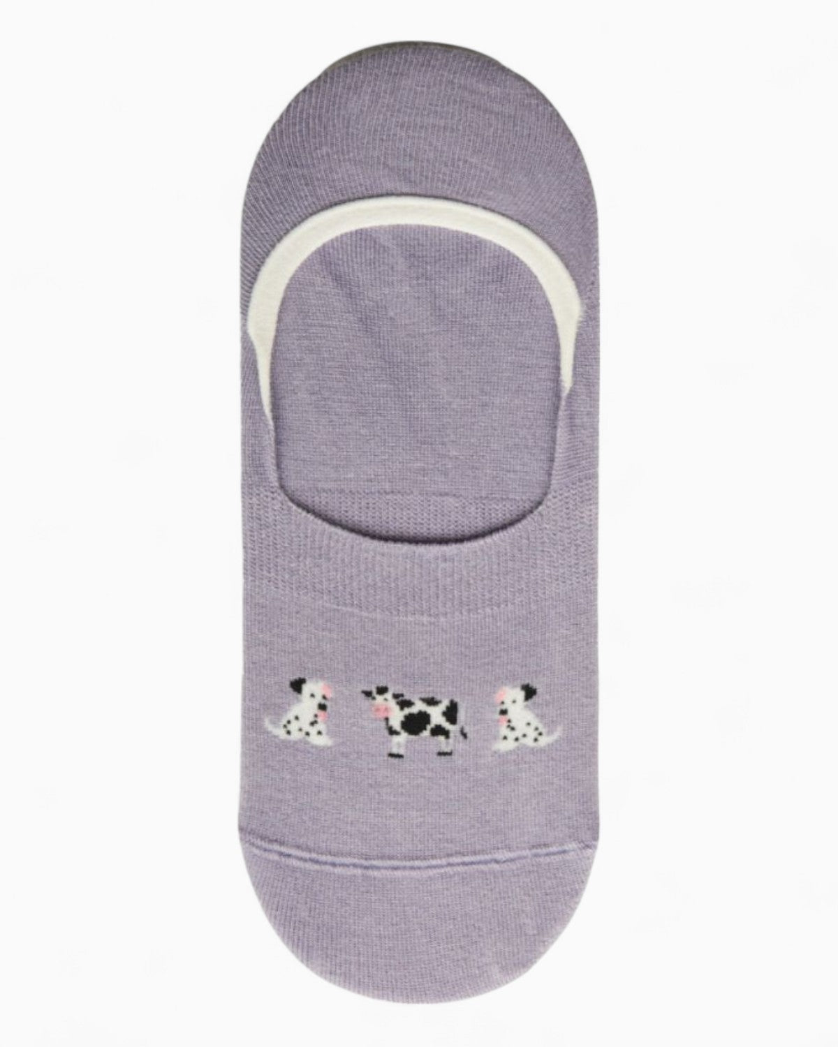 Fundaze Cow Kadın Babet Çorabı Lila