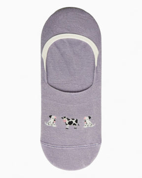 Fundaze Cow Kadın Babet Çorabı Lila