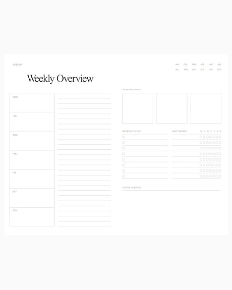 Fundaze Daily Planner Grey