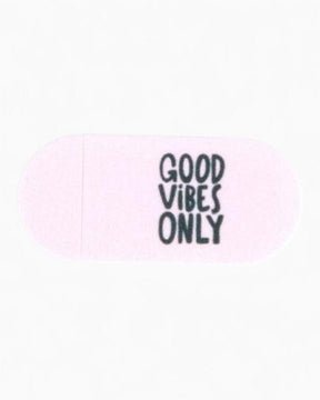 Funsy Good Vibes Only Kamera Kapatıcı Pembe