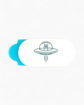 Funsy Space Ship Mini Beyaz Kamera Kapatıcı Beyaz