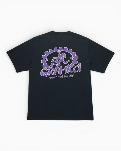 Gramicci Equipped For Dirt T-Shirt Vintage Black