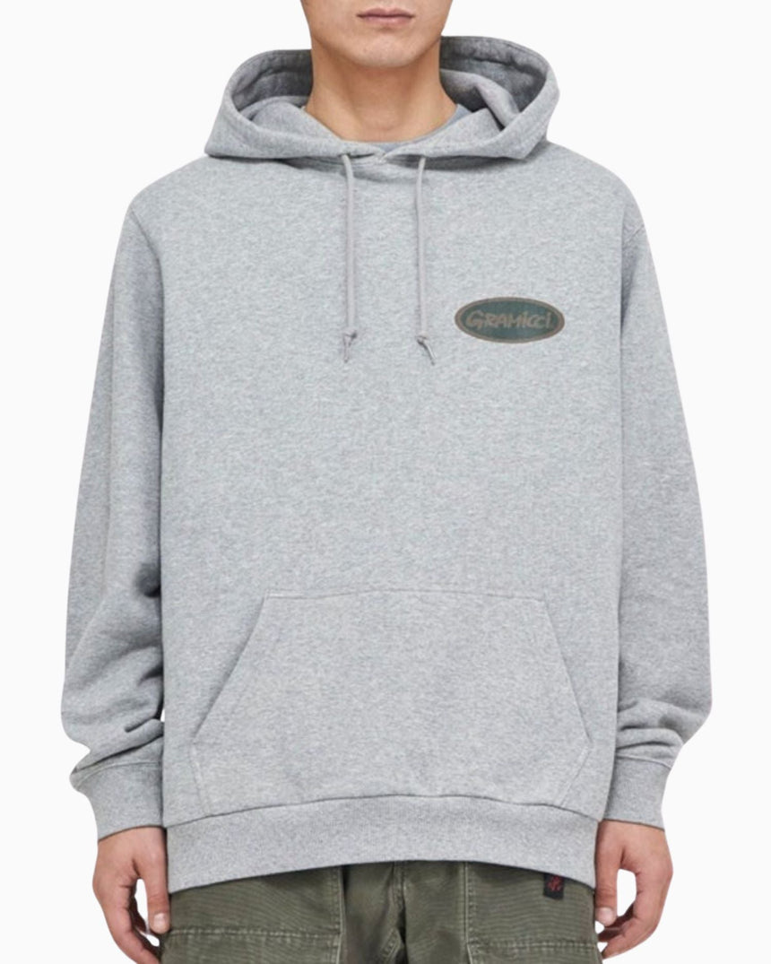 Gramicci Gramicci Oval Hooded Sweatshirt Heather