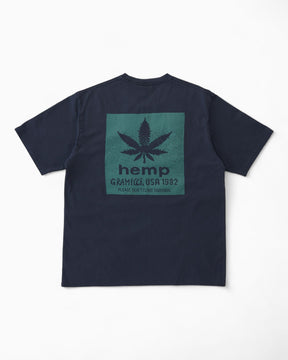 Gramicci Hemp Tee Navy Pigment