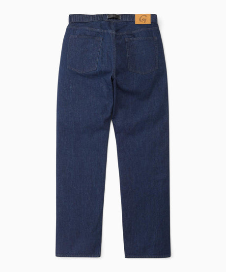 Gramicci Japanese 5-Pocket Denim Erkek Pantolon Rinsed Indigo