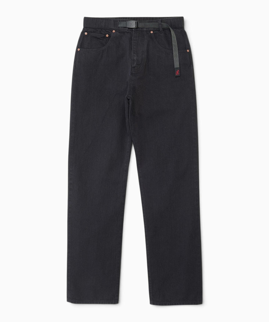 Gramicci Japanese 5-Pocket Denim Erkek Pantolon True Black