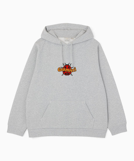 Gramicci Ladybug Hooded Erkek Sweatshirt Grey Heather