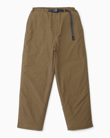 Gramicci Mini Check Nylon Erkek Pantolon Brown Check