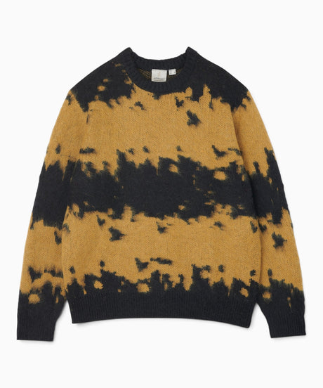 Gramicci Mohair Splatter Erkek Kazak Safron Splatter